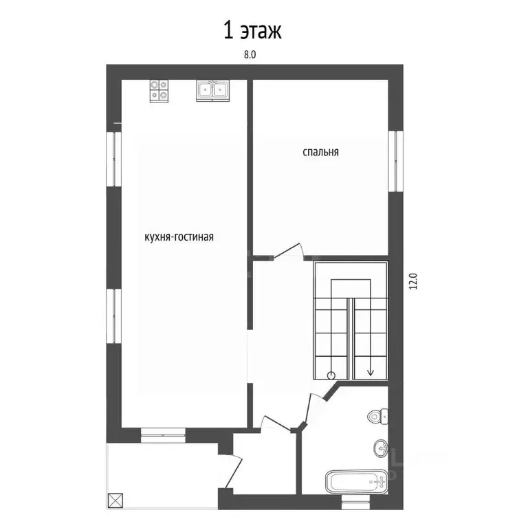 Дом в Севастополь ш. Монастырское, 116А/27 (153 м) - Фото 2