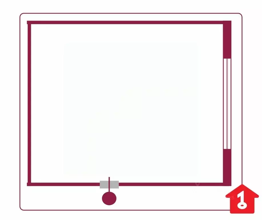 Комната Омская область, Омск Привокзальный мкр, ул. Карбышева, 38А ... - Фото 2