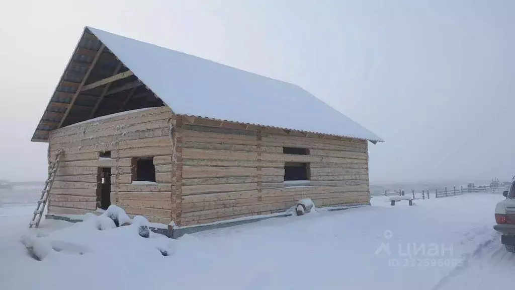 Дом в Саха (Якутия), с. Пригородный  (98 м) - Фото 1