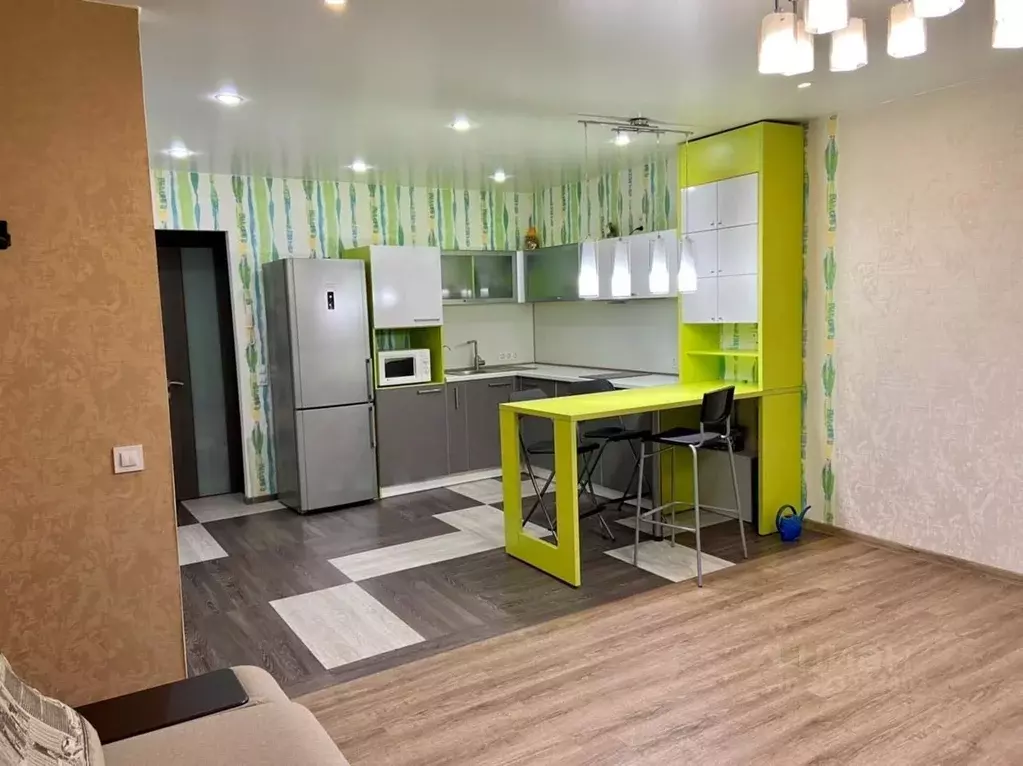 Студия Новосибирская область, Новосибирск Вилюйская ул., 15 (40.2 м) - Фото 1