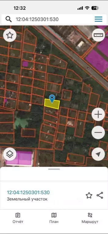 Участок в Марий Эл, Йошкар-Ола ул. Западная, 11 (6.35 сот.) - Фото 1