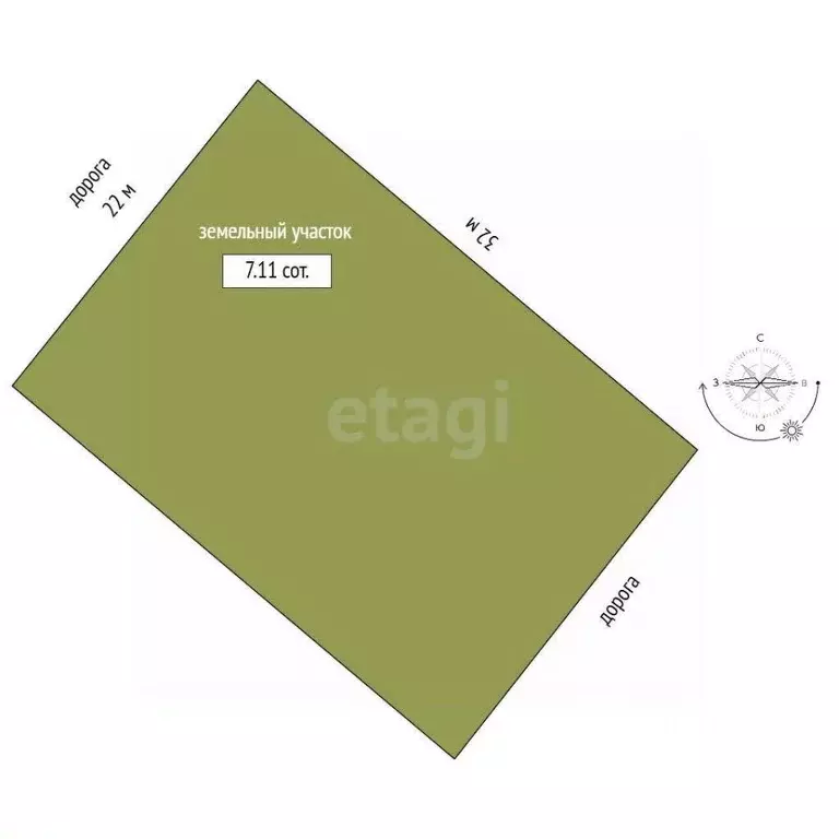 Участок в Тюменская область, Тюменский район, с. Кулига, Заповедный кп ... - Фото 1