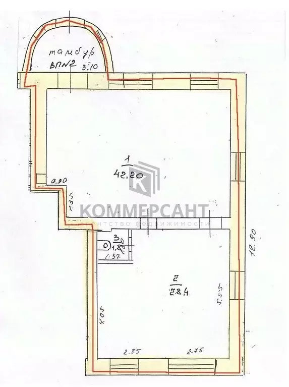 Помещение свободного назначения в Нижегородская область, Нижний ... - Фото 2