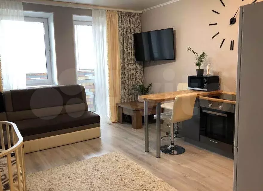 Квартира-студия, 30 м, 8/20 эт. - Фото 1