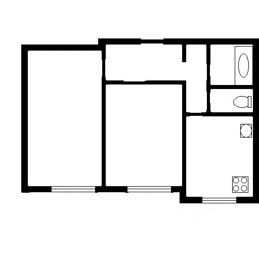 2-к кв. Москва ул. Генерала Белобородова, 18 (56.0 м) - Фото 1