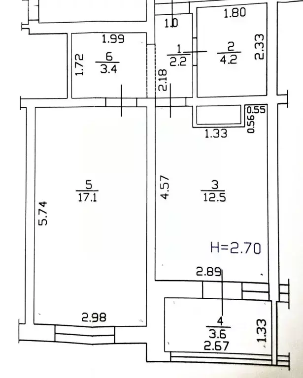 1-к кв. Краснодарский край, Анапа ул. Ленина, 146 (39.4 м) - Фото 1