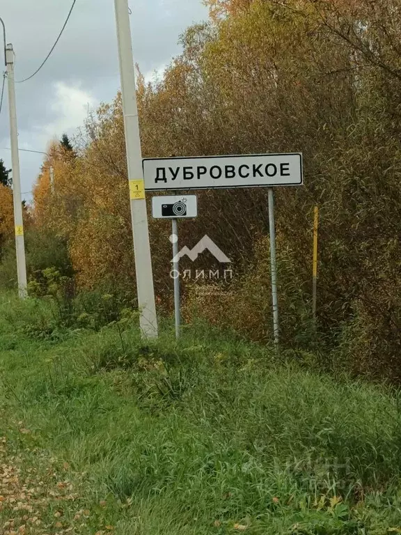 Участок в Вологодская область, пос. Дубровское ул. Школьная, 1 (13.0 ... - Фото 1