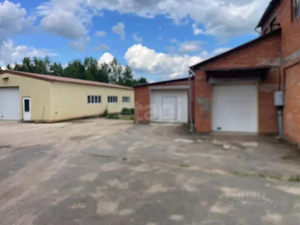 Склад в Калужская область, Жуковский муниципальный округ, д. Борисково ... - Фото 1