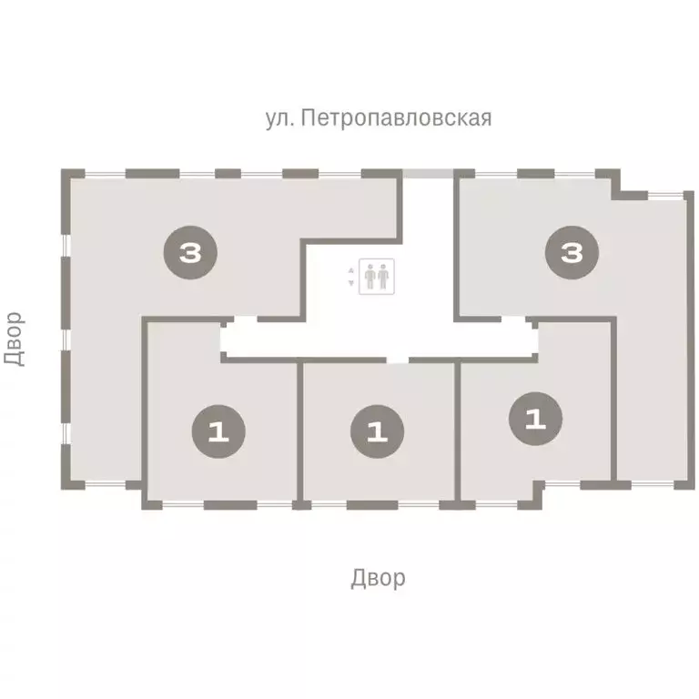 1-комнатная квартира: городской посёлок Новоселье, ЖК Брусника (43.78 ... - Фото 2