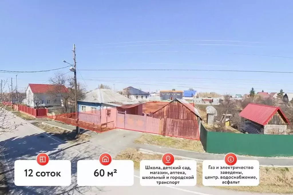 Дом в Тюменская область, Тюмень Антипино мкр, ул. Битюкова (60 м) - Фото 1