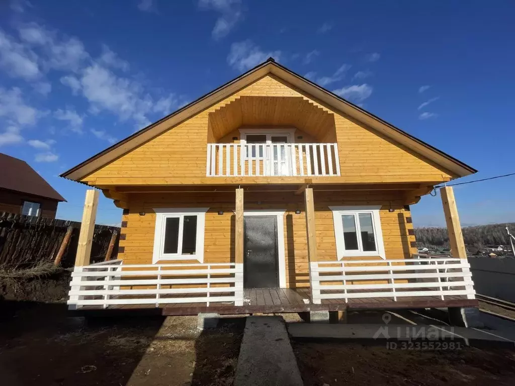 Дом в Иркутская область, Иркутский муниципальный округ, д. Куда  (180 ... - Фото 1