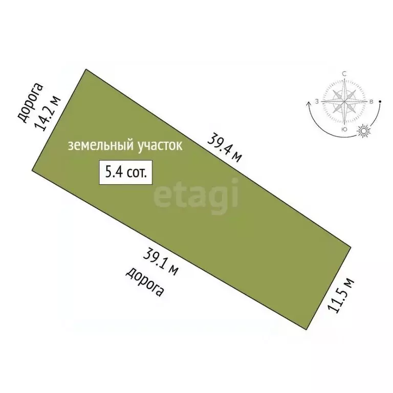 Участок в Саха (Якутия), Якутск ул. Очиченко (5.4 сот.) - Фото 1