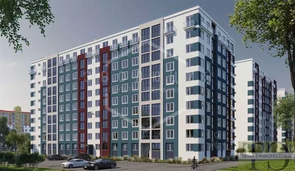 2-к кв. Калининградская область, Калининград Петровский мкр,  (55.83 ... - Фото 2