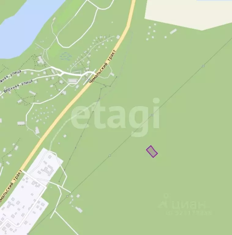 Участок в Алтай, Чемальский район, с. Турбаза Катунь Сосновая ул. ... - Фото 0