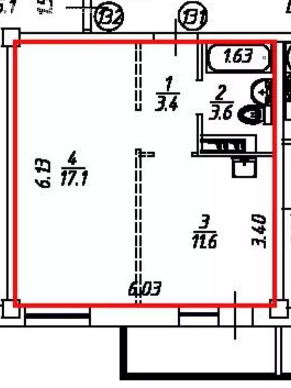 1-комнатная квартира: Иркутск, улица Варламова, 108 (39.7 м) - Фото 1