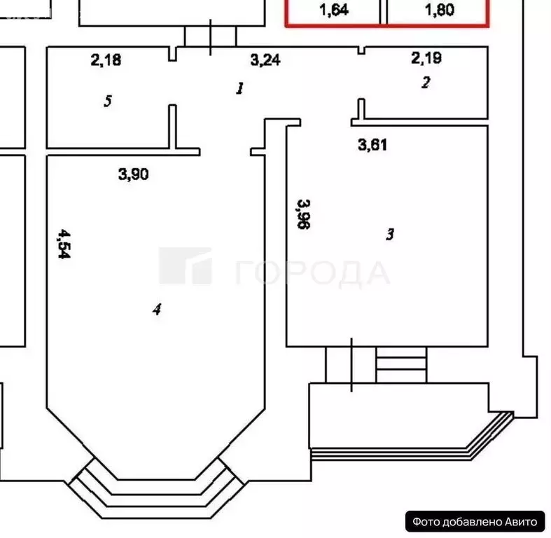1-комнатная квартира: Бердск, Салаирская улица, 1 (47 м) - Фото 0