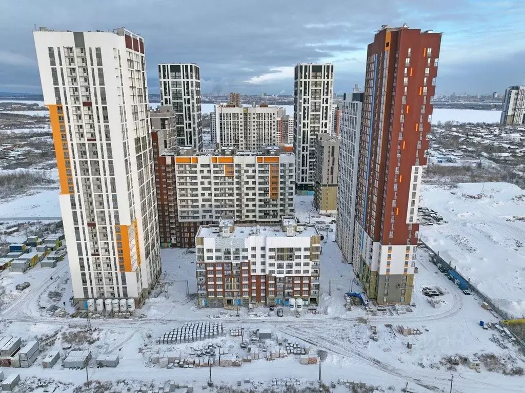 2-к кв. Свердловская область, Екатеринбург ВИЗ жилрайон, Русь-2 жилой ... - Фото 1