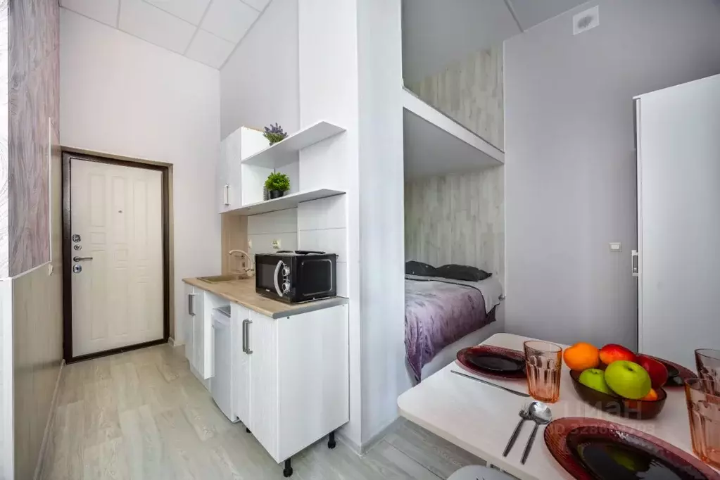 Студия Санкт-Петербург Можайская ул., 2 (17.0 м) - Фото 1