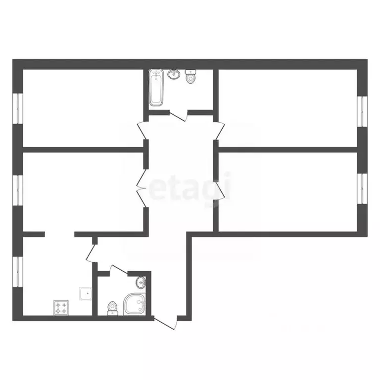 Дом в Амурская область, Благовещенск ул. Ромашковая, 21/11 (122 м) - Фото 1