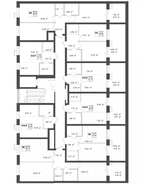 1-к кв. Татарстан, Казань 33-й Военный городок,  (40.03 м) - Фото 1