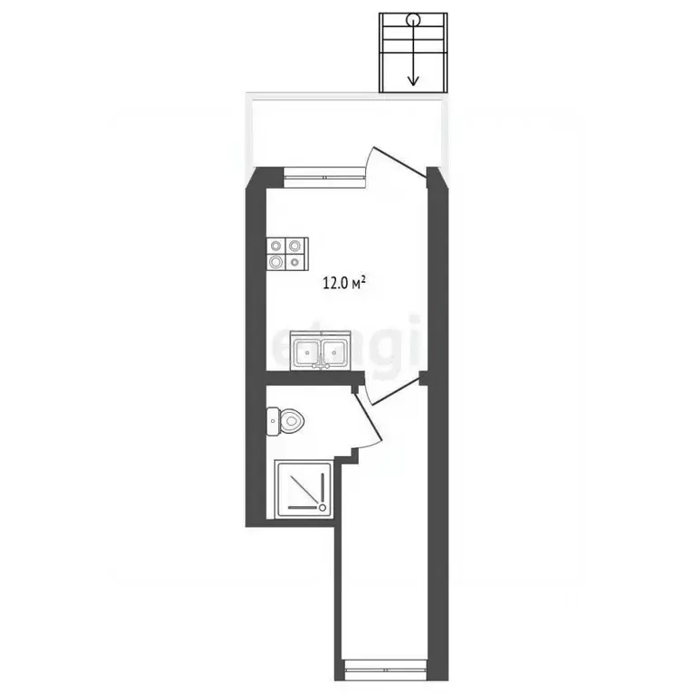 Студия Крым, Феодосия муниципальный округ, Коктебель пгт ул. Ленина, ... - Фото 2