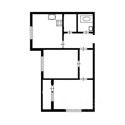 2-к кв. Санкт-Петербург Южное ш., 55к6 (60.4 м) - Фото 1