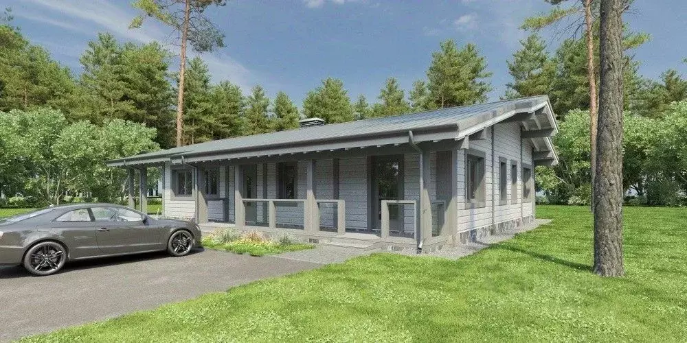 Коттедж в Ленинградская область, Всеволожский район, Бугровское ... - Фото 2