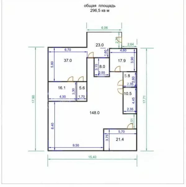Офис в Москва Нижняя Красносельская ул., 35С64 (297 м) - Фото 2