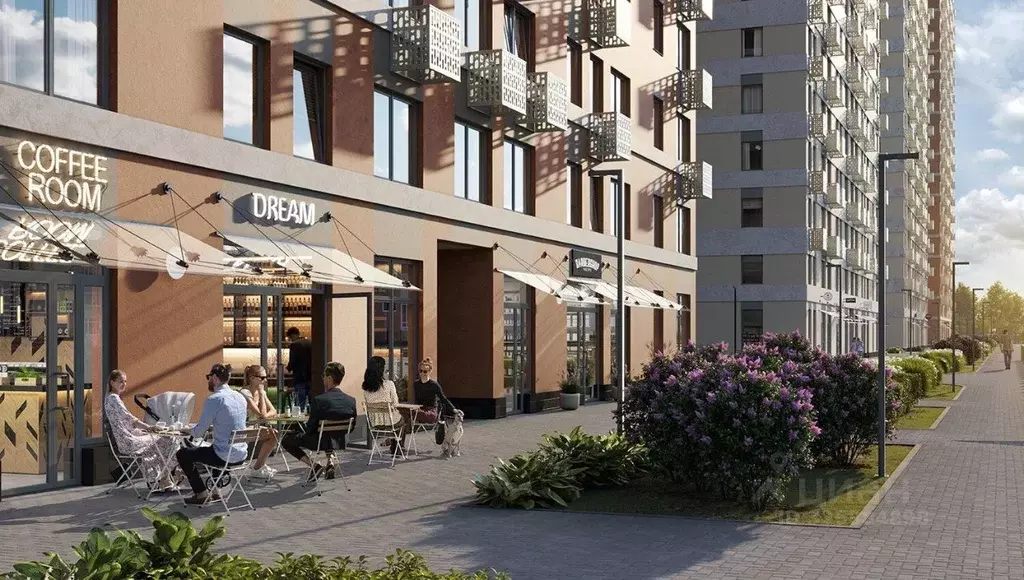 Помещение свободного назначения в Санкт-Петербург Морская миля жилой ... - Фото 2