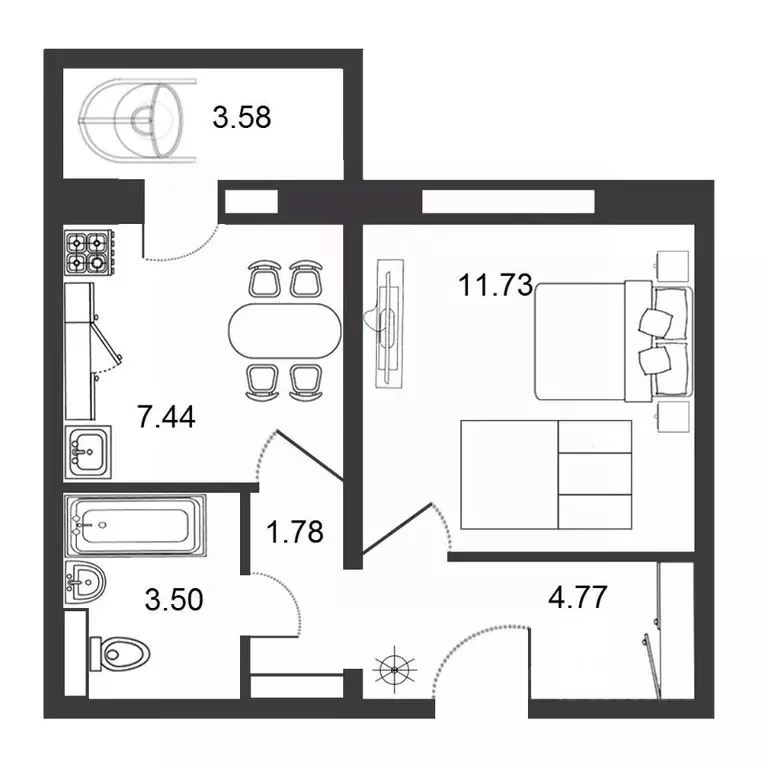 Студия Новгородская область, Великий Новгород ул. Якова Павлова, 17 ... - Фото 0