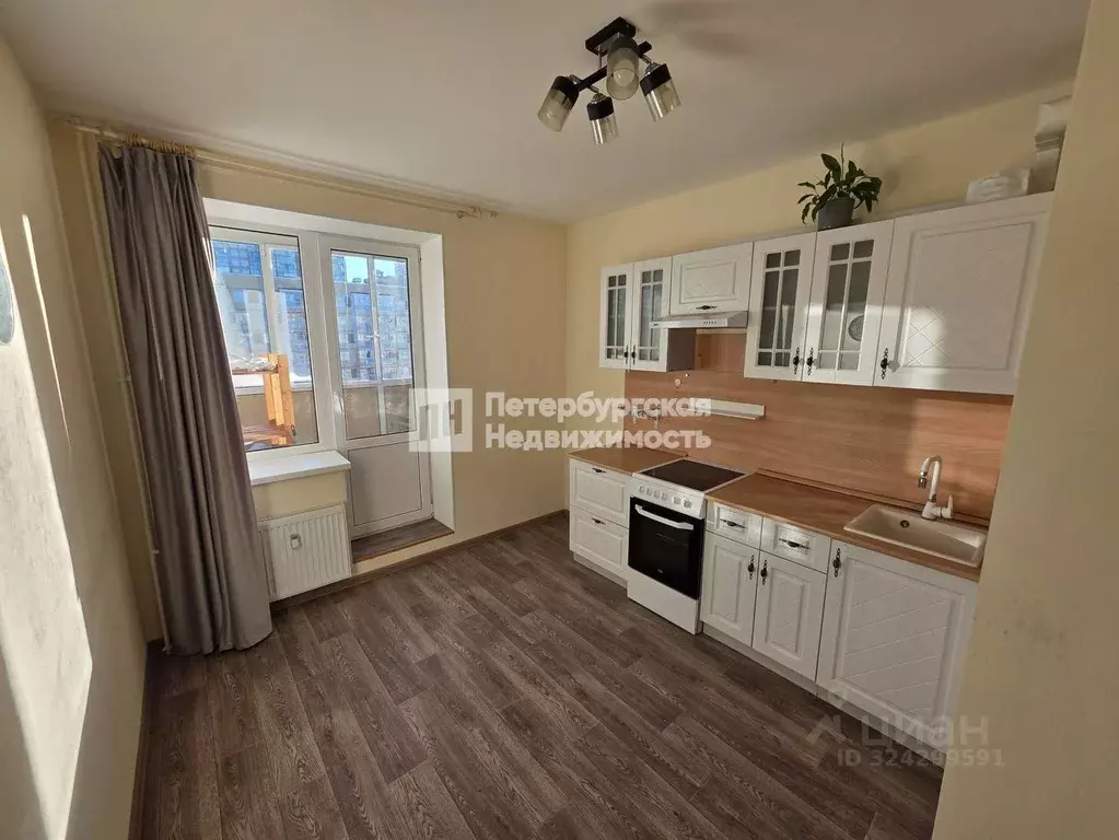 1-к кв. Ленинградская область, Всеволожский район, пос. Бугры бул. ... - Фото 1