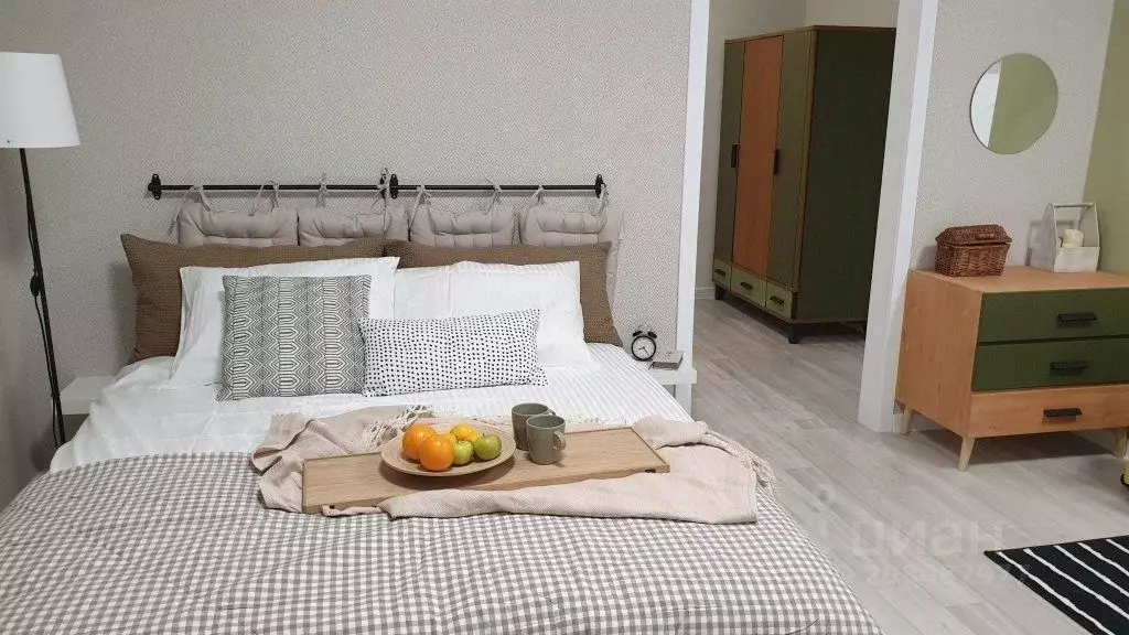 1-к кв. Татарстан, Казань Горки-3 мкр, ул. Дубравная, 10 (45.0 м) - Фото 0