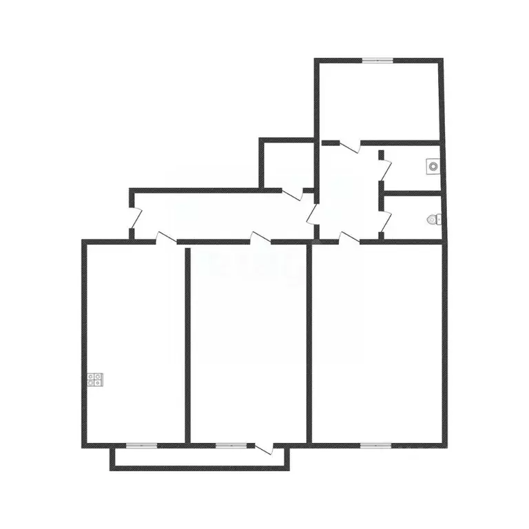3-к кв. Иркутская область, Ангарск 29-й мкр, 17 (68.0 м) - Фото 2