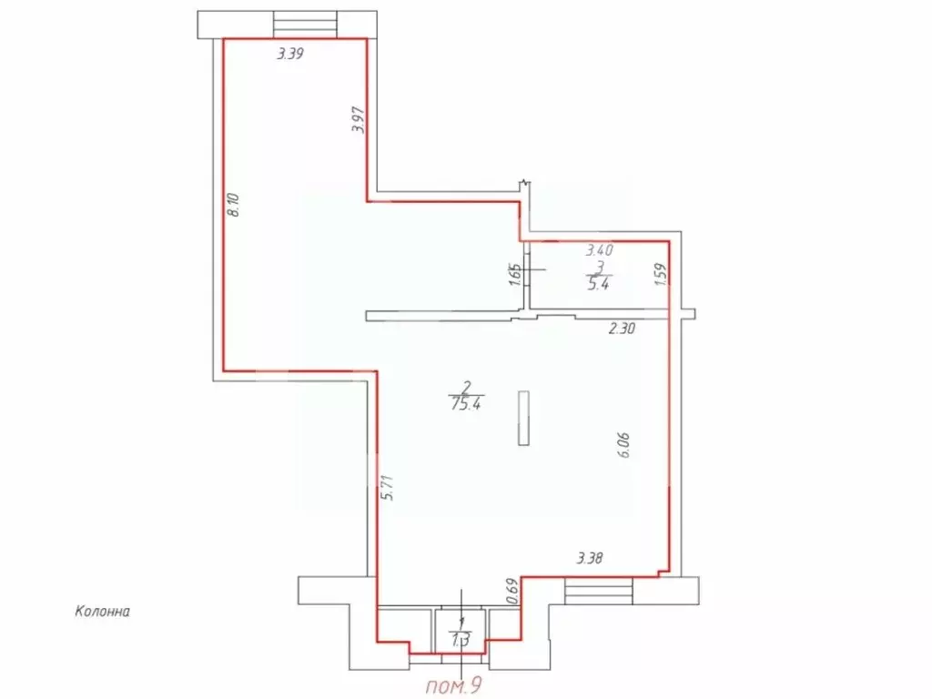 Помещение свободного назначения в Московская область, Балашиха Ольгино ... - Фото 2
