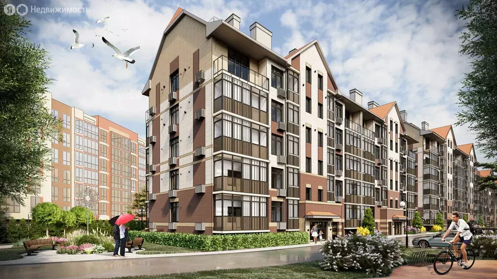2-комнатная квартира: Светлогорск, Майский проезд (53.65 м) - Фото 1