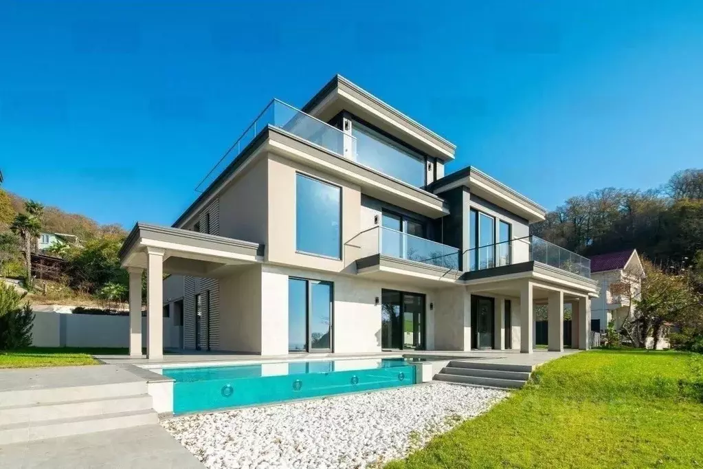 Дом в Краснодарский край, Сочи Хоста жилрайон, ул. Туренко, 11/9 (480 ... - Фото 0