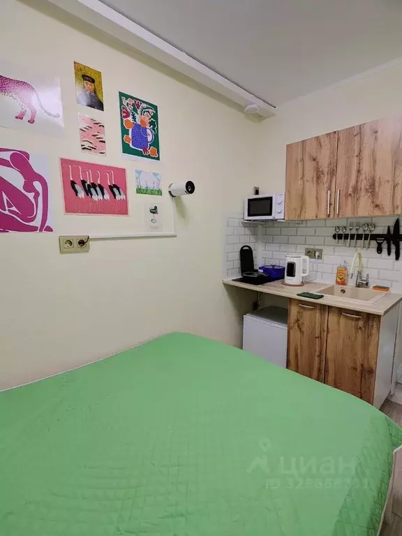 Студия Москва ул. Архитектора Власова, 21К2 (14.0 м) - Фото 1