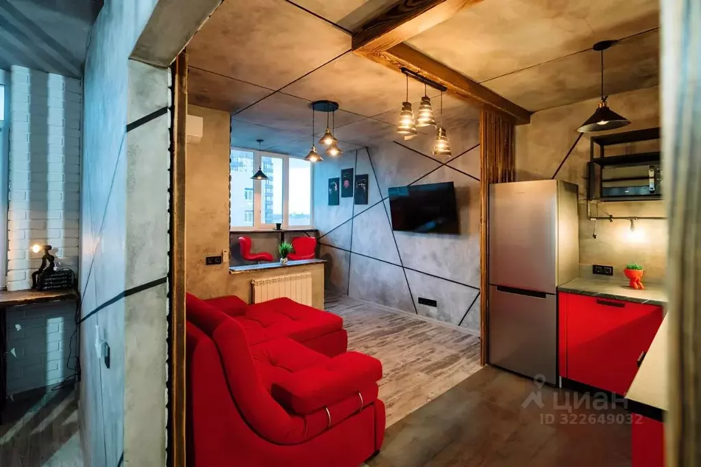 2-к кв. Ростовская область, Ростов-на-Дону просп. Сиверса, 26 (45.0 м) - Фото 1