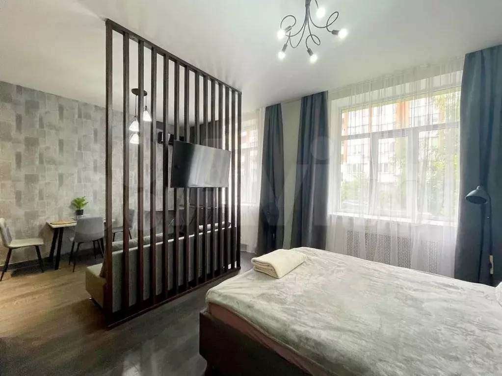 Квартира-студия, 33,5 м, 1/5 эт. - Фото 1