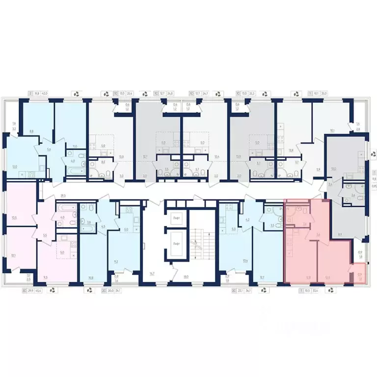 1-к кв. Башкортостан, Уфа ул. Евгения Столярова, 13 (33.4 м) - Фото 2