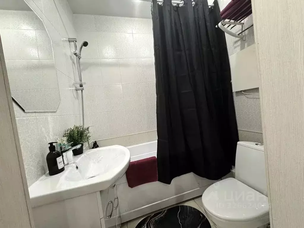 1-к кв. Татарстан, Казань ул. Чернышевского, 16 (30.0 м) - Фото 2