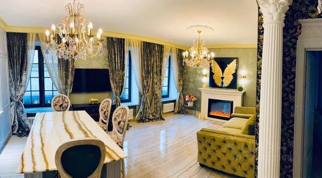 3-к кв. Москва ул. Остоженка, 1/9 (60.0 м) - Фото 2