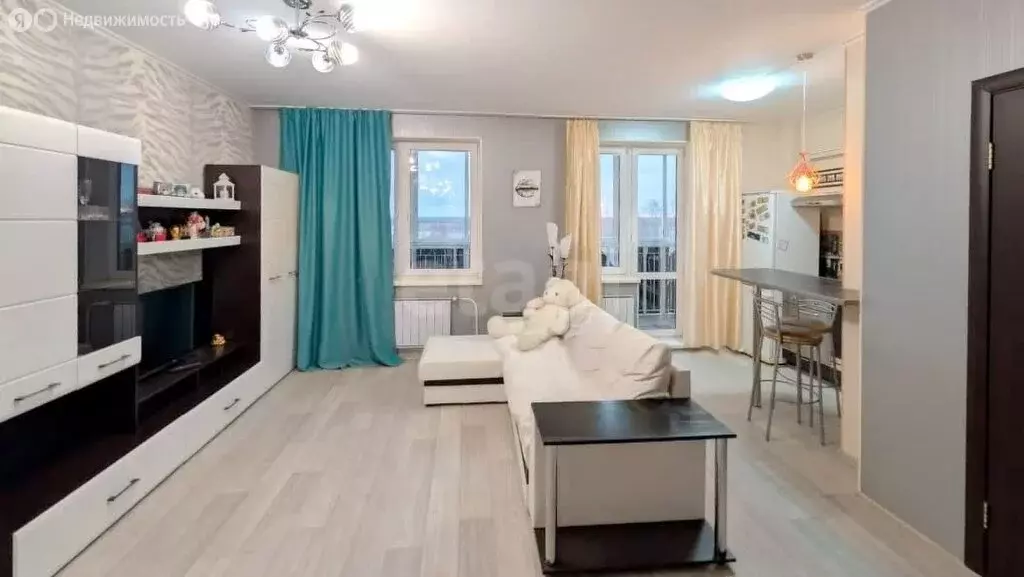 Квартира-студия: Челябинская область, Озерск, микрорайон Заозёрный, 1 ... - Фото 1