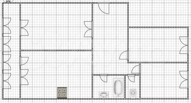 3-к. квартира, 74,1 м, 4/5 эт. - Фото 1