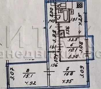 3-к. квартира, 65,6 м, 2/9 эт. - Фото 0