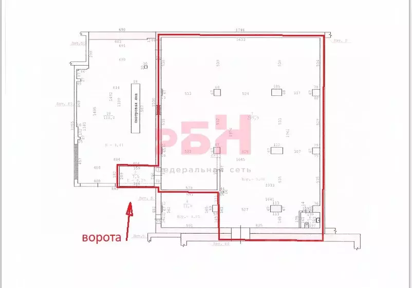 Склад в Свердловская область, Екатеринбург ул. Завокзальная, 36 (390 ... - Фото 2
