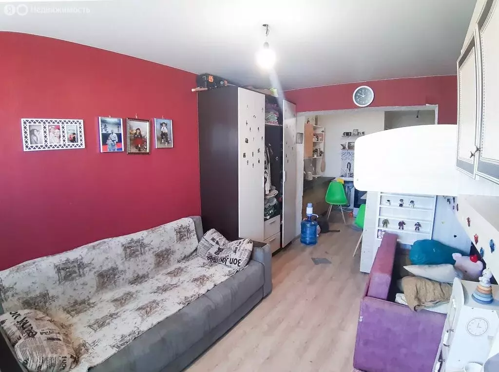 Квартира-студия: Тамбов, Запрудный проезд, 10 (33.9 м) - Фото 1