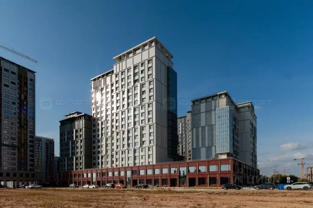 1-к кв. Татарстан, Казань ул. Назиба Жиганова, 2А (32.3 м) - Фото 0