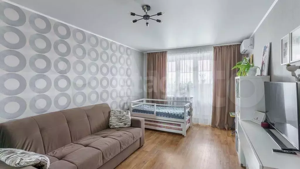 1-к. квартира, 40,4 м, 8/9 эт. - Фото 1