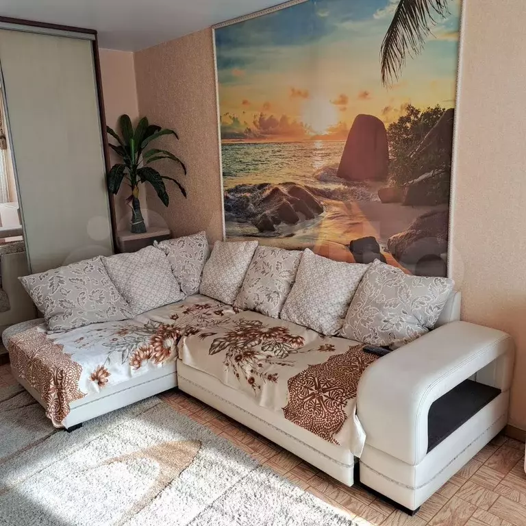 1-к. квартира, 34 м, 4/9 эт. - Фото 1